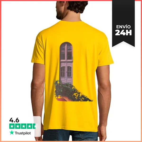 Camiseta Hombre Clásica Dut At LaTostadora