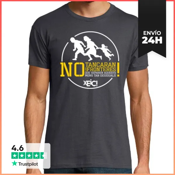 Camiseta Hombre Clásica Xeic! - Fronteres LaTostadora