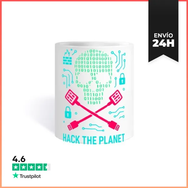 Taza Ciberseguridad Hackea El Planeta LaTostadora