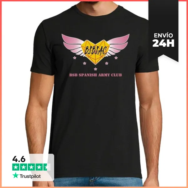 Camiseta Hombre Clásica CAMISETA UNISEX ROSA 1 CARA LaTostadora