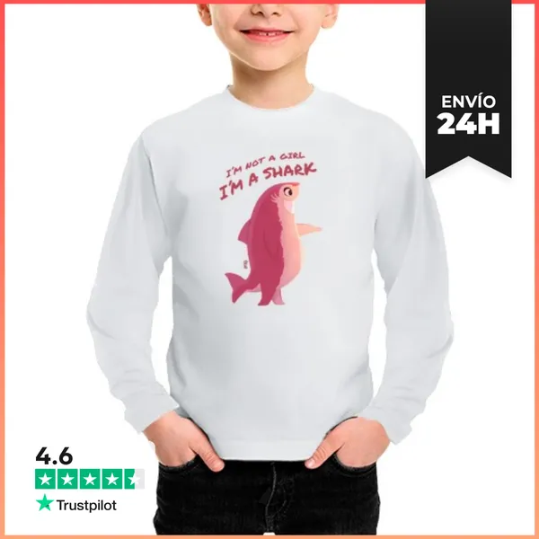 Camiseta Manga Larga Para Niños Camiseta Manga Larga Infantil