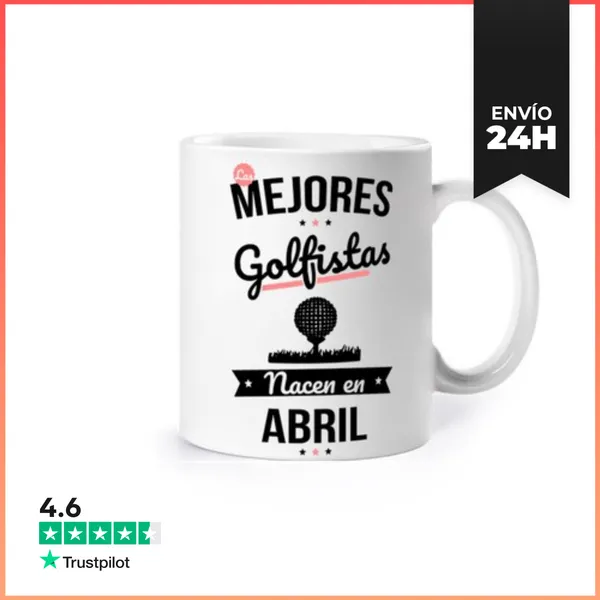 Taza Las Mejores Golfistas Nacen En Abril LaTostadora