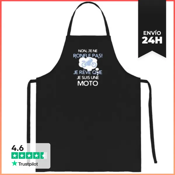 Delantal Sueño Que Soy Una Moto LaTostadora