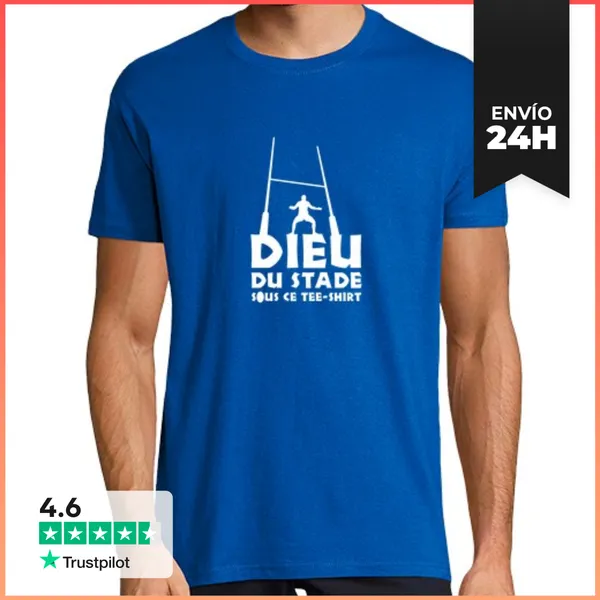 Camiseta Hombre Clásica Dios Del Estadio LaTostadora