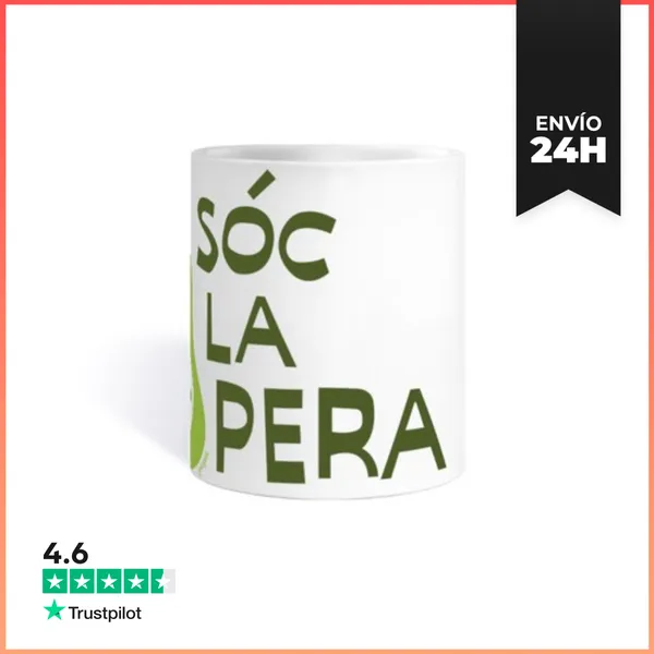 Taza Sóc La Pera LaTostadora