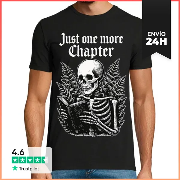 Camiseta Hombre Clásica Solo Un Capítulo Más Goth Fern