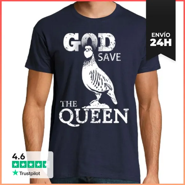 Camiseta Hombre Clásica Perdiz Reina LaTostadora