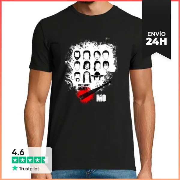Camiseta Hombre Clásica Walking Dead - Negan LaTostadora