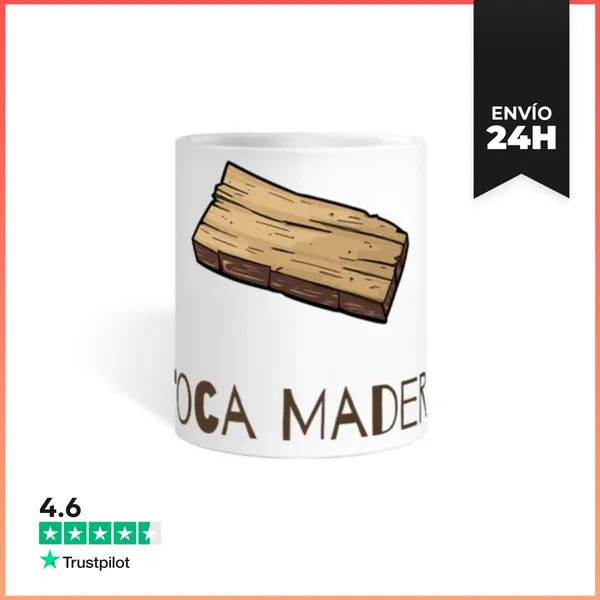 Taza De La Suerte Toca Madera LaTostadora