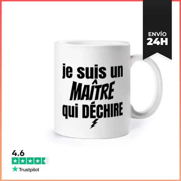 Taza Maestro Que Rasga LaTostadora