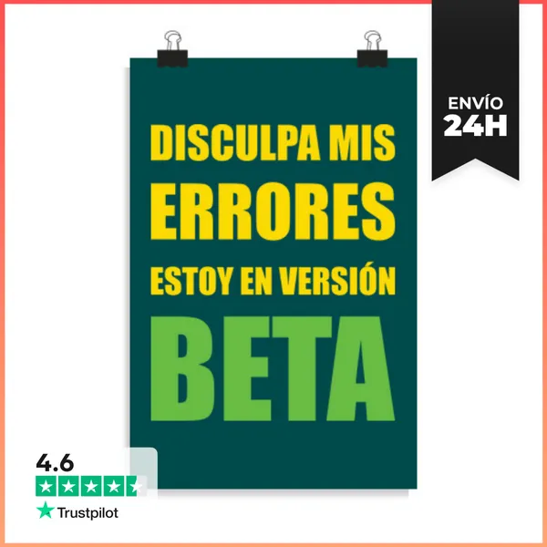 Póster Vertical Versión Beta 2 LaTostadora