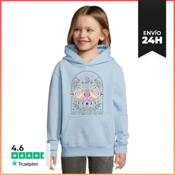 Sudadera Para Niños Con Capucha MAGIC IS SOMETHING YOU MAKE