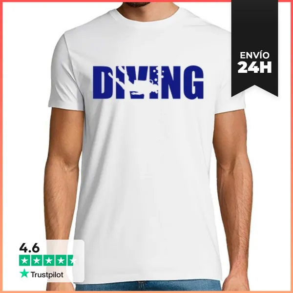 Camiseta Hombre Clásica Buceo LaTostadora
