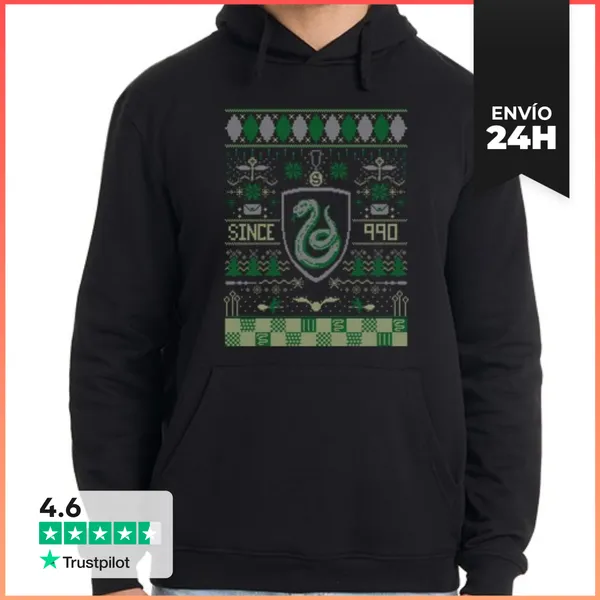 Sudadera Unisex Con Capucha Ugly Serpent Sweater LaTostadora