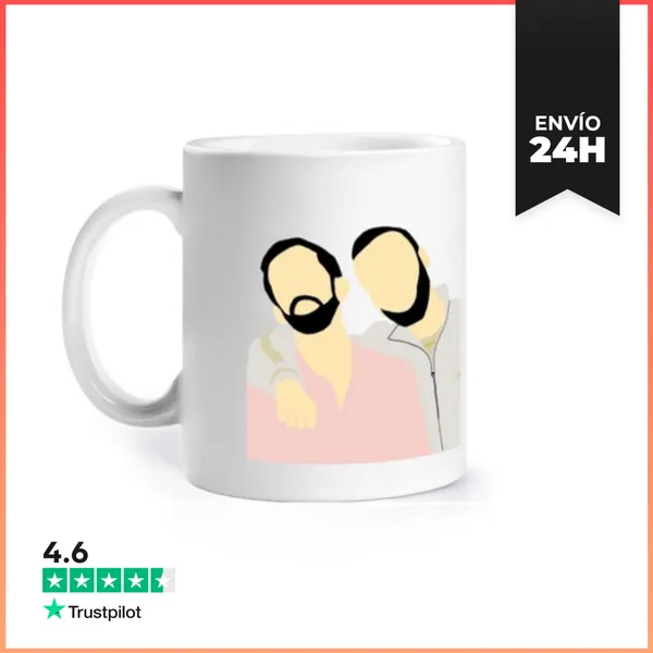 Taza Grandes Flo Y Oli LaTostadora