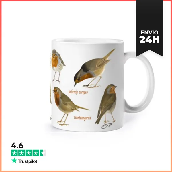 Taza Petirrojo Taza LaTostadora