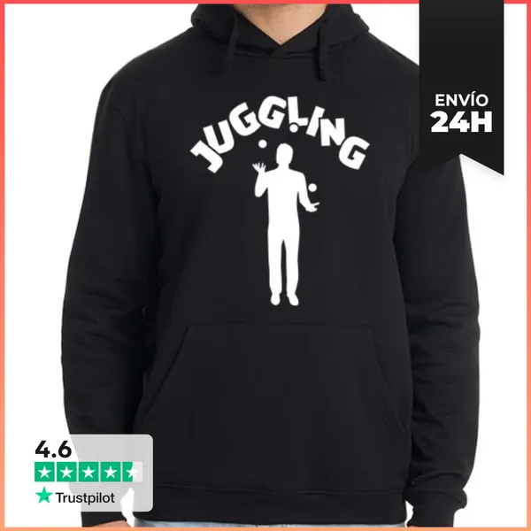 Sudadera Unisex Con Capucha Malabares LaTostadora
