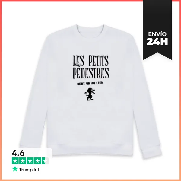 Sudadera Unisex Pequeña Peatonal Con Un León LaTostadora