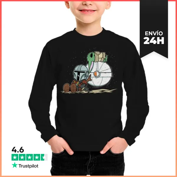 Camiseta Manga Larga Para Niños Mando Nuts LaTostadora
