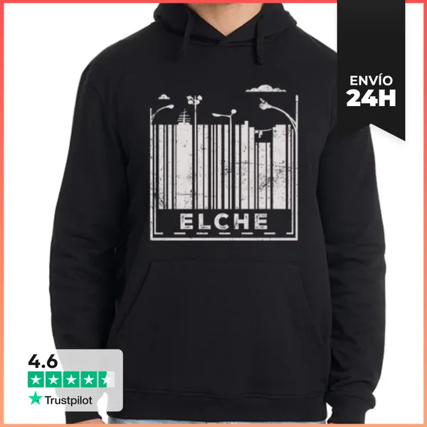 Sudadera Unisex Con Capucha Elche LaTostadora