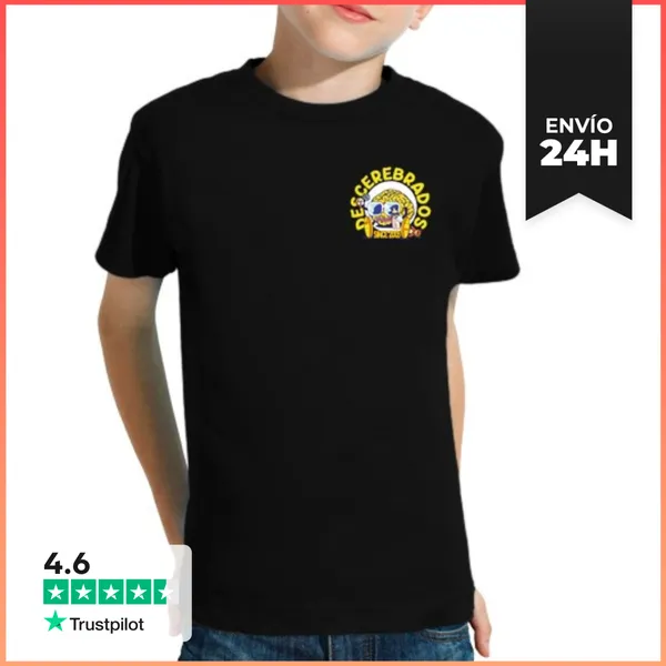 Camiseta Clásica Para Niños Descerebrados Bebe LaTostadora