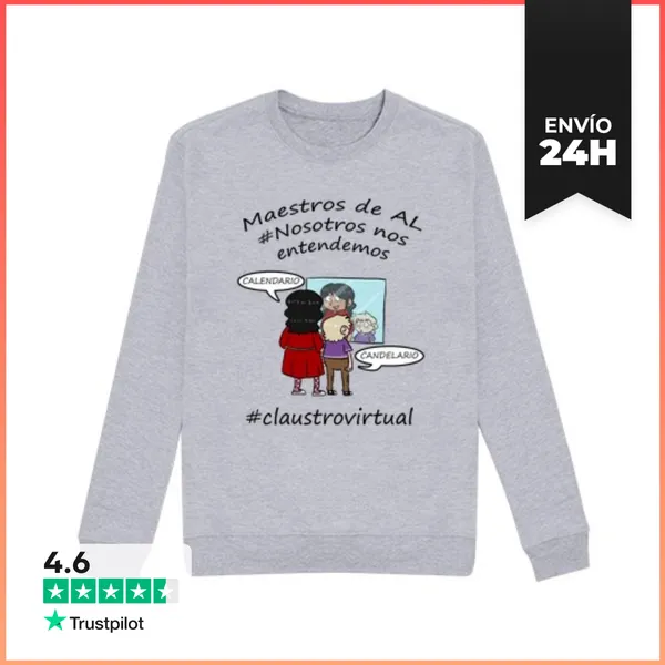 Sudadera Unisex AL Negro LaTostadora
