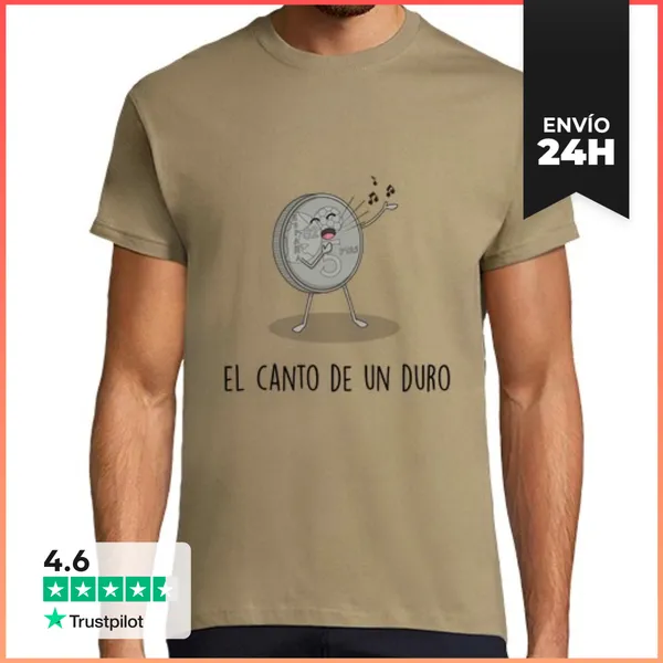 Camiseta Hombre Clásica El Canto De Un Duro LaTostadora