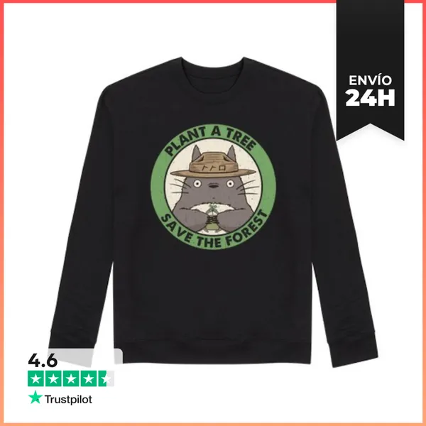 Sudadera Unisex Save The Forest LaTostadora