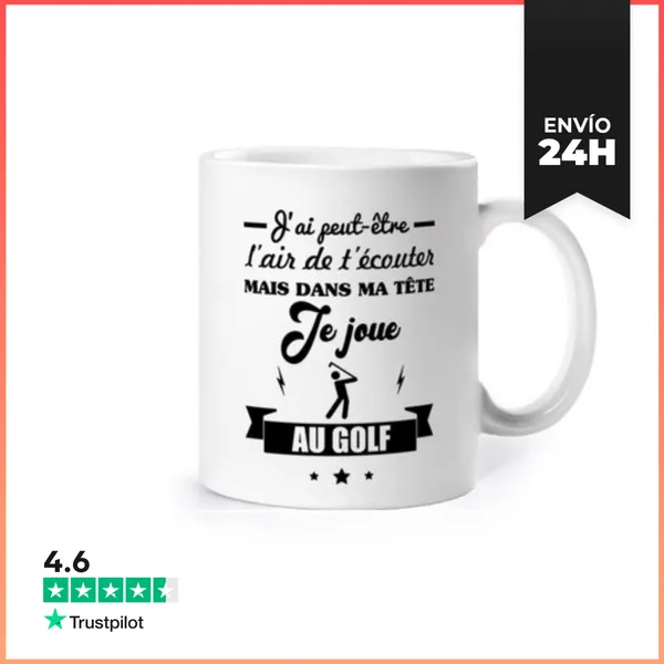 Taza Yo Juego Golf LaTostadora
