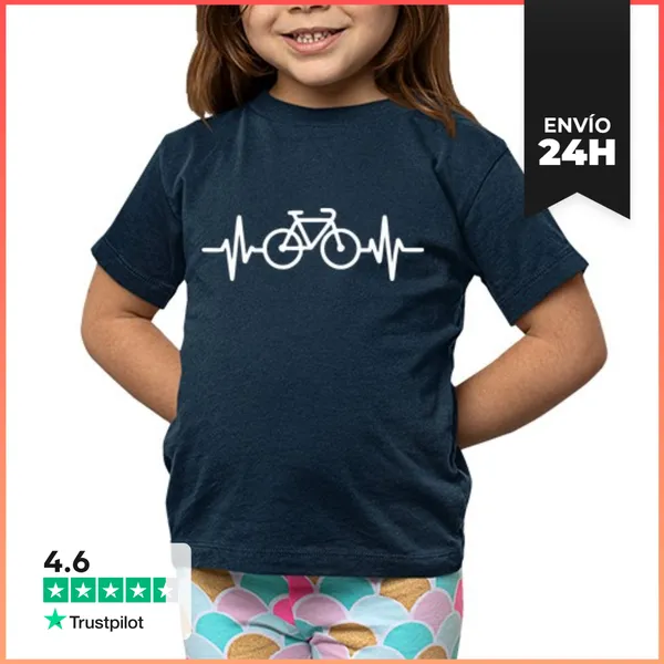 Camiseta Clásica Para Niños El Ciclismo Es Vida Ciclismo Ciclista