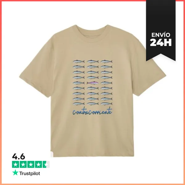 Camiseta Oversize Contracorriente LaTostadora