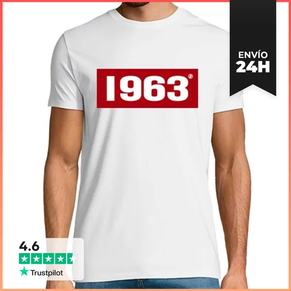 Camiseta Hombre Clásica 1963 LaTostadora