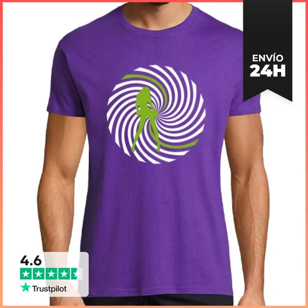 Camiseta Hombre Clásica Un Efecto Optico Sexy LaTostadora