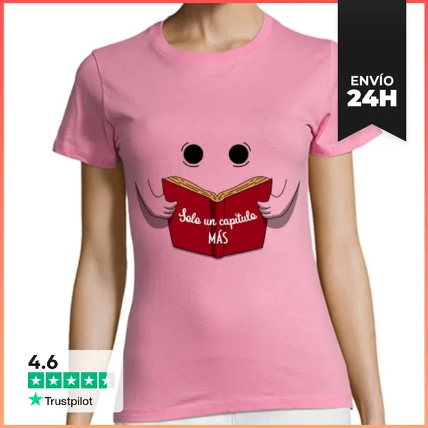 Camiseta Mujer Clásica Solo Un Capítulo Más LaTostadora