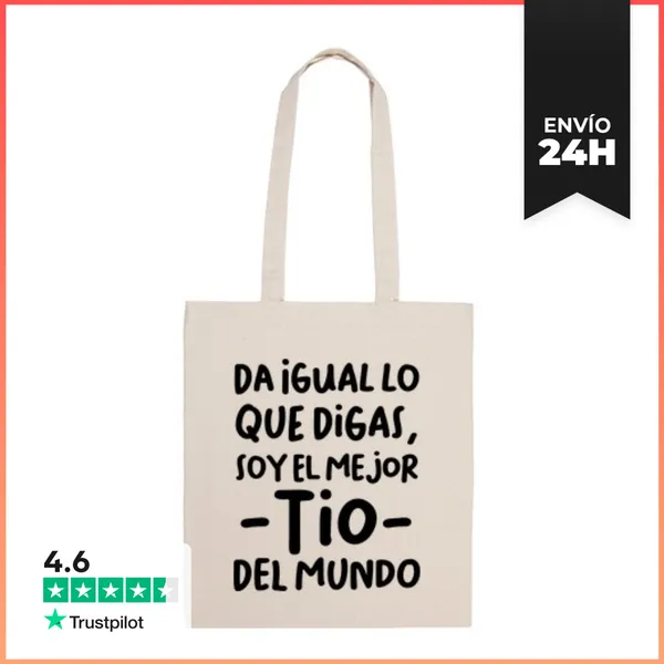 Bolsa De Tela Da Igual Tio LaTostadora
