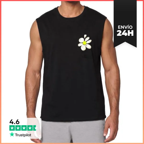 Camiseta Sin Mangas Hombre, Sin Mangas, Azul Royal LaTostadora