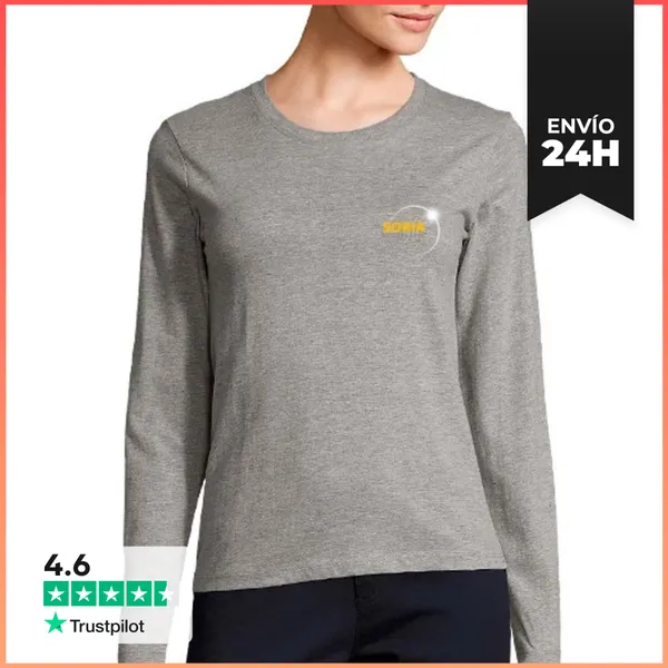 Camiseta Mujer Manga Larga Camiseta Mujer Manga Larga Soria