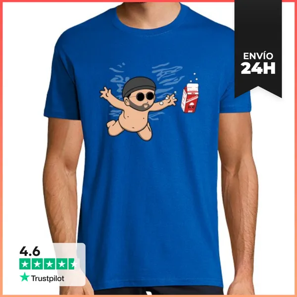 Camiseta Hombre Clásica Nevermilk LaTostadora