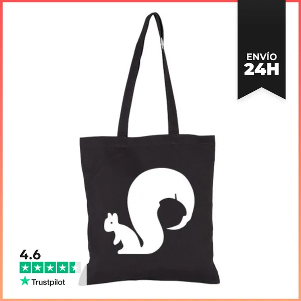 Bolsa De Tela Ardilla Y Nuez LaTostadora