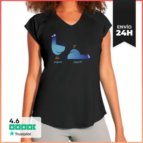 Camiseta Deportiva Mujer Paloma Paloma LaTostadora