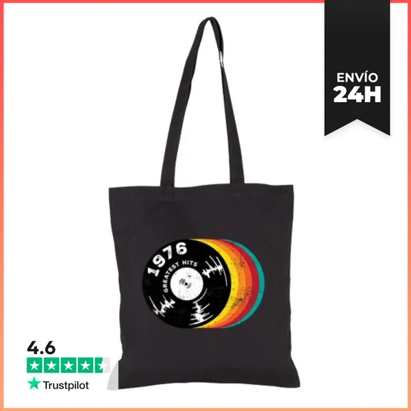 Bolsa De Tela 50 Cumpleanos 1976 LaTostadora