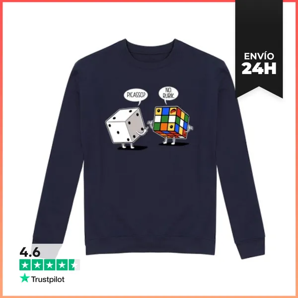 Sudadera Unisex Art Cube LaTostadora