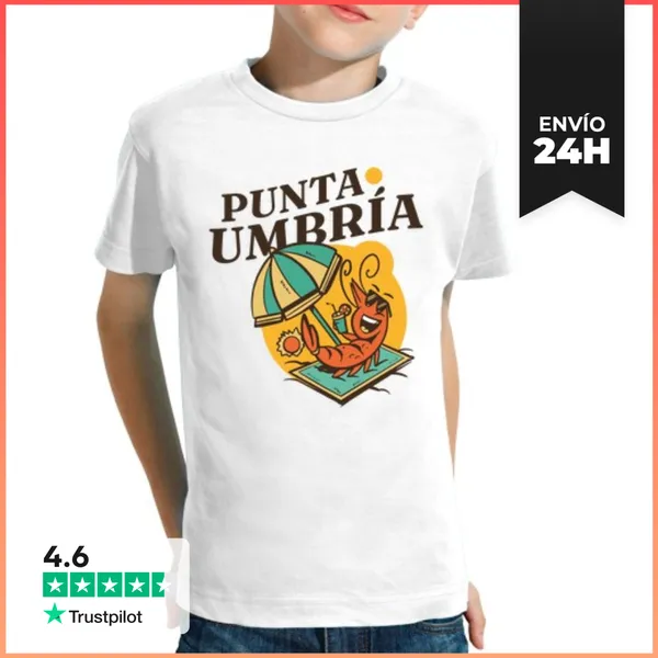 Camiseta Clásica Para Niños Punta Umbría Huelva España Odiel