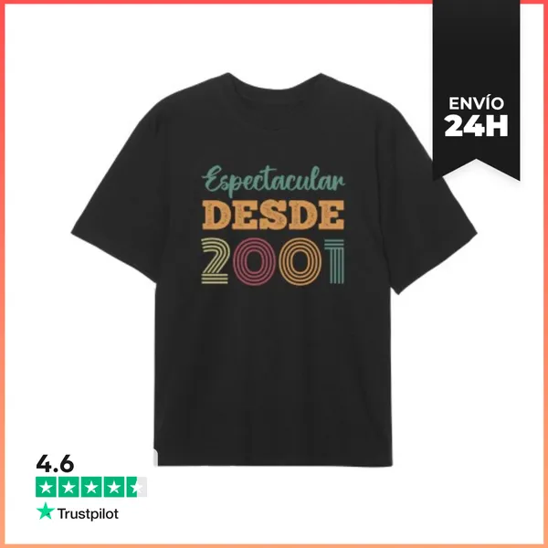 Camiseta Oversize ESPECTACULAR DESDE 2001 LaTostadora