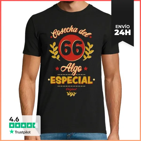 Camiseta Hombre Clásica Cosecha Del 66 LaTostadora