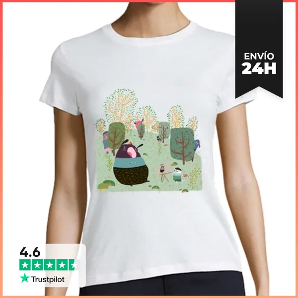 Camiseta Mujer Clásica EL PINTOR LaTostadora