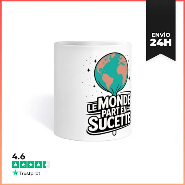 Taza El Mundo Se Va Al Garete - Humor LaTostadora