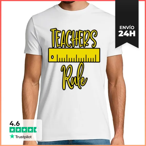 Camiseta Hombre Clásica Los Maestros Gobiernan La Clase De Rega