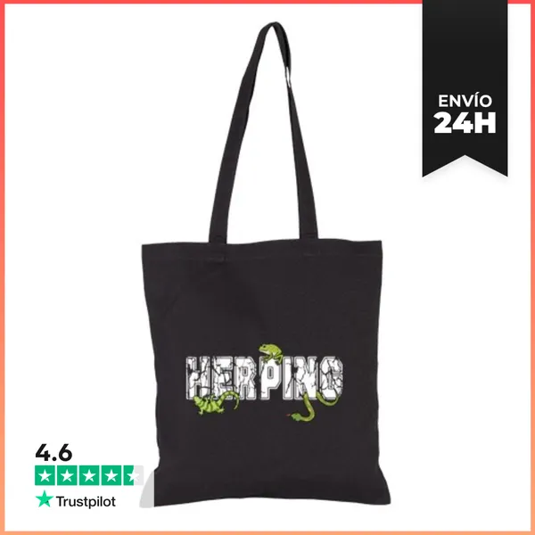Bolsa De Tela Herpetología T Reptiles Serpiente Zoología