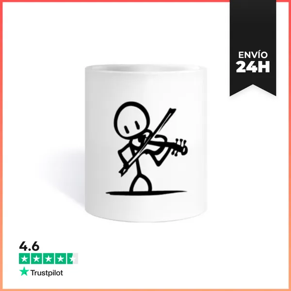 Taza Viola Minimalista LaTostadora